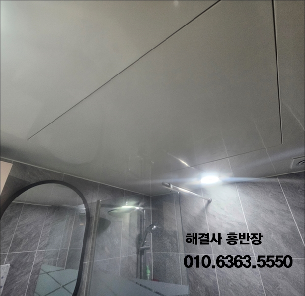 남산동 · 다세대주택 머리카락과 석회가 쌓인 남산동 다세대주택 화장실바닥막힘